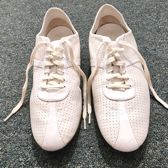 Cole Haan Nike Air Shoes Golf Off White  Size 8B - Picture 3 of 13